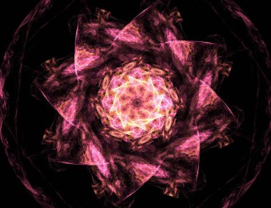 Soyut tasarım kutsal sembolleri yapılan geometri imzalar ve Astroloji simya büyü konusunda tasarımlar