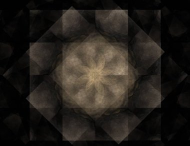 Soyut bir bilgisayar modern fraktal tasarım koyu arka plan üzerinde oluşturulan. Fraktal renk doku soyut. Dijital sanat.