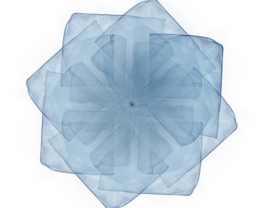 Soyut fraktal arka plan - bilgisayar tarafından oluşturulan görüntü. Dijital sanat. Daireleri merkeze doğru yakınsak.