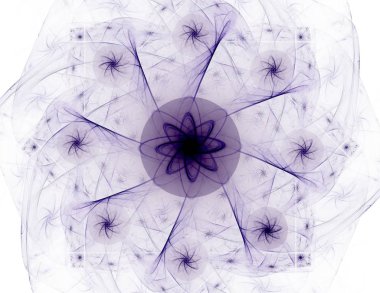 Soyut bir bilgisayar modern fraktal tasarım koyu arka plan üzerinde oluşturulan. Fraktal renk doku soyut. Dijital sanat.