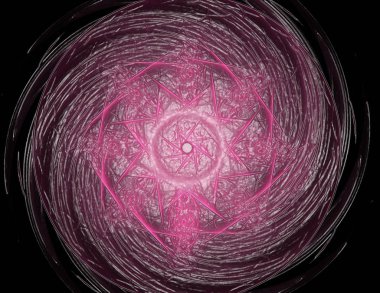 Soyut fraktal arka plan - bilgisayar tarafından oluşturulan görüntü. Dijital 