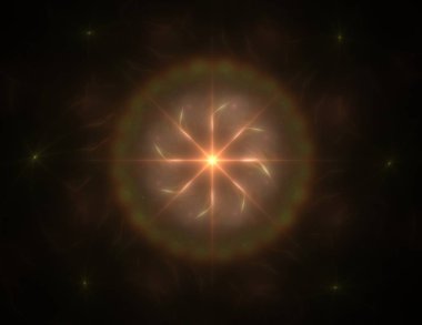 Geometrik Spiral aşağı düşüyor. Soyut renkli fraktal doku.