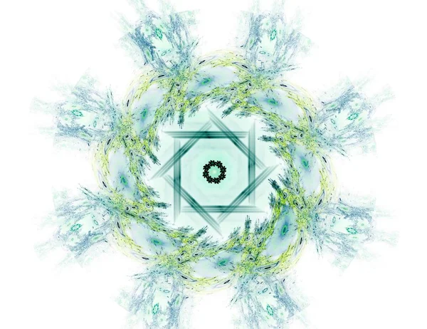Μια αφηρημένη υπολογιστή δημιουργούνται σύγχρονα fractal σχεδίαση σε σκούρο φόντο. Αφηρημένη κλαστικό χρώμα υφή. Ψηφιακή τέχνη. — Φωτογραφία Αρχείου