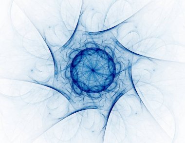 Uzay serisi geometrisini. Görsel olarak çekici zemin kavramsal Izgaralar eğrileri ve fraktal öğeleri öğesi olarak uygun yapılmış