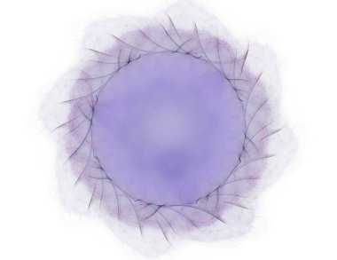 Soyut fraktal arka plan - bilgisayar tarafından oluşturulan görüntü. Dijital sanat. Daireleri merkeze doğru yakınsak.