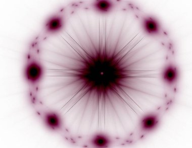 Bilgisayar fractal sanat yaratıcı tasarım, sanat ve eğlence için oluşturulan. Küre dönen arka plan.