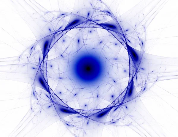 Soyut fraktal kırmızı arka plan ile kesişen daireler ve oval. disko ışıkları. Hareket illüstrasyon.