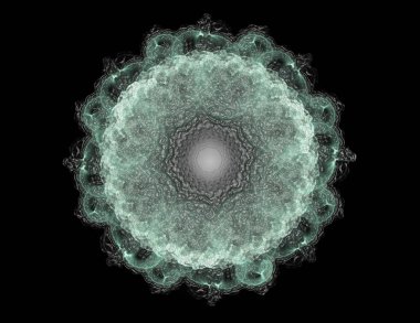 Soyut fraktal arka plan - bilgisayar tarafından oluşturulan görüntü. Dijital 