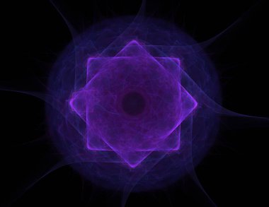 Bilgisayar fractal sanat yaratıcı tasarım, sanat ve eğlence için oluşturulan. Küre dönen arka plan.