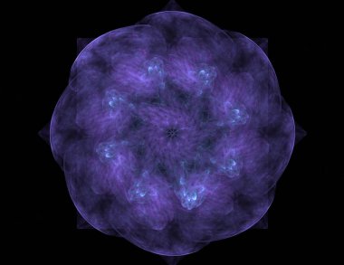 Bilgisayar fractal sanat yaratıcı tasarım, sanat ve eğlence için oluşturulan. Küre dönen arka plan.