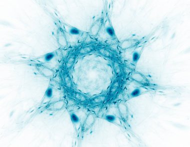 Soyut fraktal renk ve arka plan geçiş daire oval. Hareket illüstrasyon.