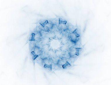 Bilgisayar fractal sanat yaratıcı tasarım, sanat ve eğlence için oluşturulan. Küre dönen arka plan.