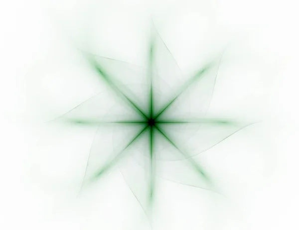 Partiklar av abstrakt fractal former i ämnet kärnfysik vetenskap och grafisk design. Geometri heliga. — Stockfoto