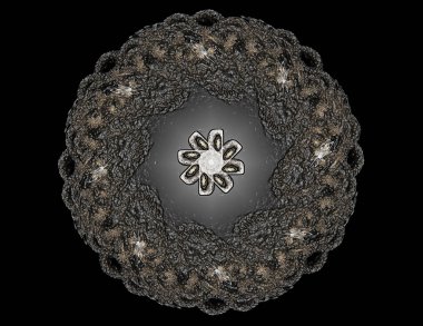 Bilgisayar yaratıcı tasarım için fraktal resim oluşturulan, sanat ve 