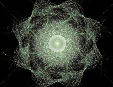 Bilgisayar yaratıcı tasarım için fraktal resim oluşturulan, sanat ve 