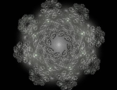 Konuyla ilgili soyut fraktal türlü nükleer ph parçacıkların