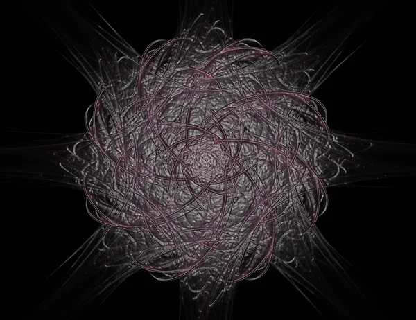 Soyut fraktal arka plan - bilgisayar tarafından oluşturulan görüntü. Dijital 