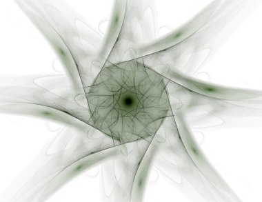 Uzay serisi geometrisini. Görsel olarak çekici zemin kavramsal Izgaralar eğrileri ve fraktal öğeleri öğesi olarak uygun yapılmış