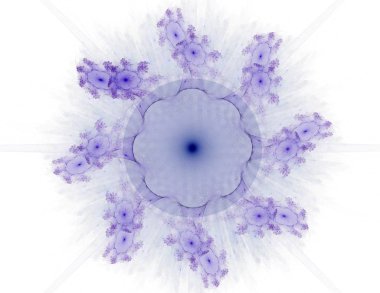 Konuyla ilgili soyut fraktal formlar grafik tasarım ve nükleer fizik bilim parçacıkların. Kutsal geometri.