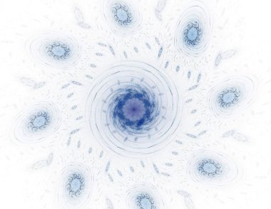 Uzay serisi geometrisini. Görsel olarak çekici zemin kavramsal Izgaralar eğrileri ve fraktal öğeleri öğesi olarak uygun yapılmış