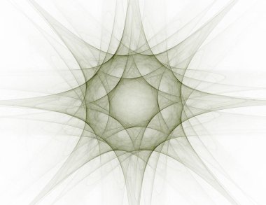 Konuyla ilgili soyut fraktal formlar grafik tasarım ve nükleer fizik bilim parçacıkların. Kutsal geometri.
