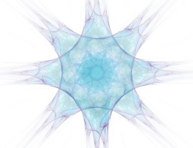 Konuyla ilgili soyut fraktal formlar grafik tasarım ve nükleer fizik bilim parçacıkların. Kutsal geometri.