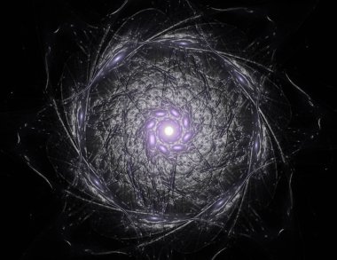 Soyut fraktal arka plan - bilgisayar tarafından oluşturulan görüntü. Dijital 