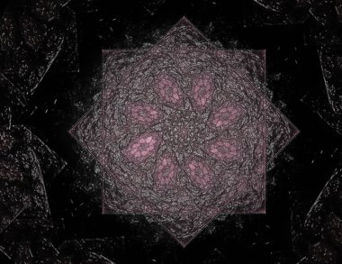 Konuyla ilgili soyut fraktal türlü nükleer ph parçacıkların