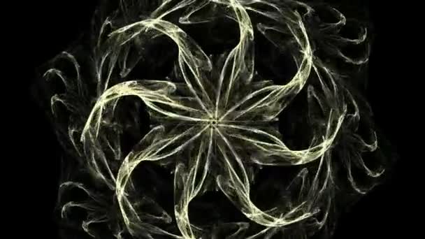 Animation Symbol Seed Life Genesis Pattern Formation Phase — Stock Video