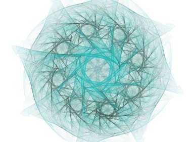 Bilgisayar fractal sanat yaratıcı tasarım, sanat ve eğlence için oluşturulan. Küre dönen arka plan.