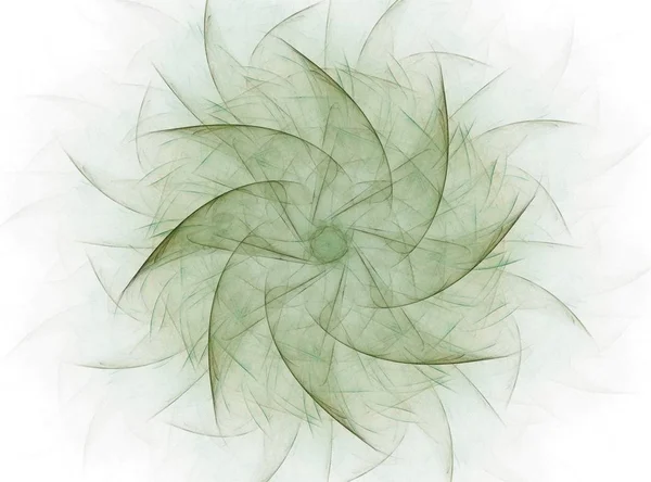 Espiral geométrica que cae. Textura fractal colorida abstracta — Foto de Stock