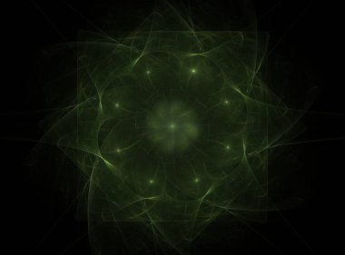 Soyut fraktal renk ve arka plan geçiş daire oval. Hareket illüstrasyon.