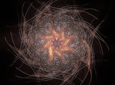 Bilgisayar yaratıcı tasarım için fraktal resim oluşturulan, sanat ve 