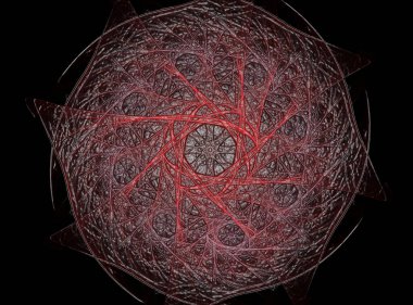 Bilgisayar yaratıcı tasarım için fraktal resim oluşturulan, sanat ve 