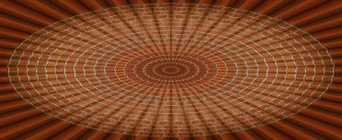 Parlak çizgili klasik ışıklandırma arka planı. Kahverengi arkaplan.