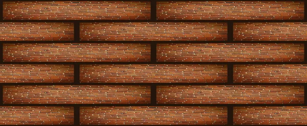 Weathered Twisted Old Brick Wall Background Uneven Red Brick Wall — Stock Photo, Image