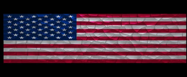 Verenigde Staten Van Amerika Nationale Weefsel Vlag Textiel Achtergrond Symbool — Stockfoto