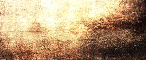 Starý Hnědý Pergamenový Papír Pozadí Zažloutlým Vinobraní Grunge Textury Okraje — Stock fotografie