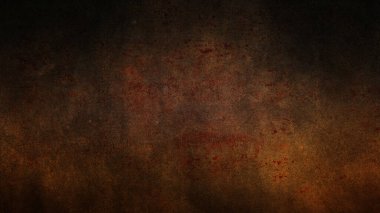 Duvarda kahverengi kabuk soyucu boya. Kırık boyalı eski beton duvar. Çatlaklar ve soyulma şekilleriyle eskimiş sert boyalı yüzey. Arkaplan ve tasarım için yüksek çözünürlüklü doku.