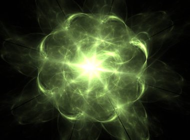 3d soyut bilgisayar üretilmiş fraktal dizayn. Fraktal hiç bitmeyen bir desen. Fraktallar, farklı ölçeklerde kendine benzeyen sonsuz derecede karmaşık desenlerdir.