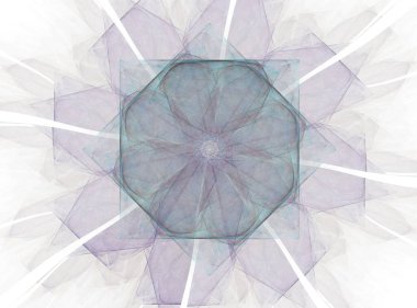 Soyut fraktal sanat arka plan çizim uzayı geometrisi. Arkaplan fraktal çoklu renk dokusundan oluşur ve hayal gücü, yaratıcılık ve tasarım projelerinde kullanılmak için uygundur.