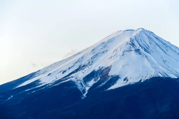 Fuji Berg Mit Schneedecke Auf Dem Gipfel Wahrzeichen Japans — Stockfoto