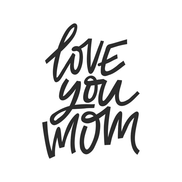 Liebe dich, Mama — Stockvektor