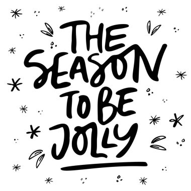 Holly Jolly Xmas yazı