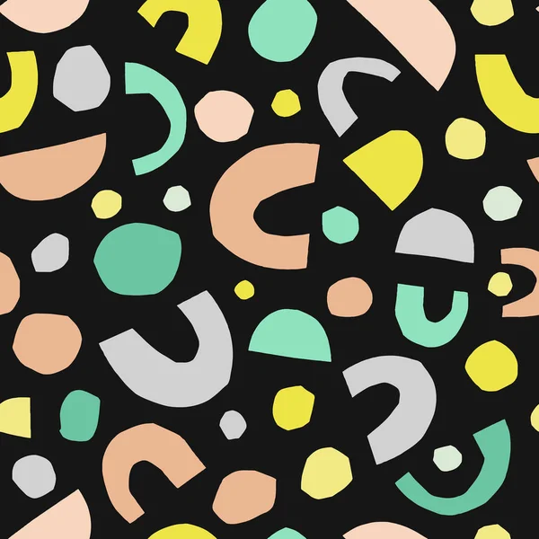 Fond sans couture de motif abstrait coloré — Image vectorielle