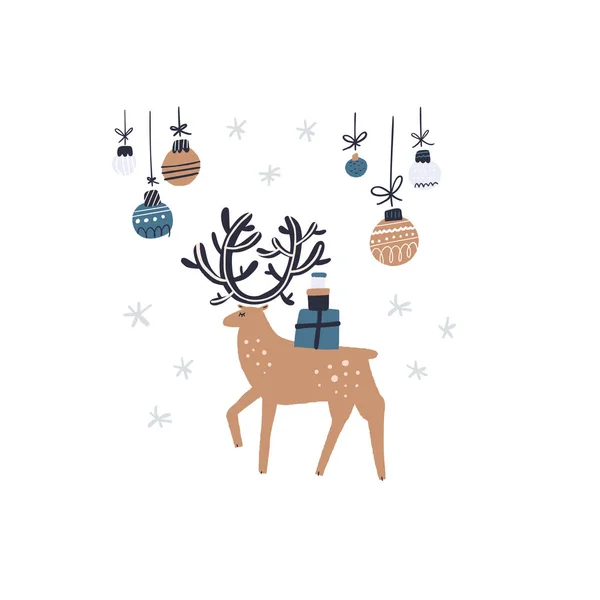 Preparación para la Navidad — Vector de stock