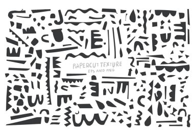 Vektör soyut kağıt kesme