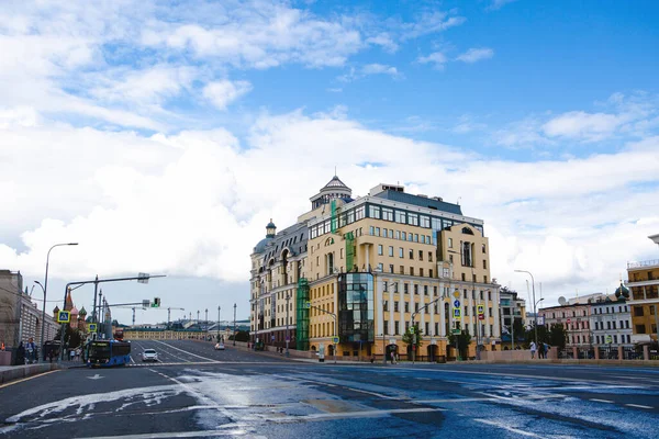 Camino Edificio Centro Ciudad — Foto de Stock