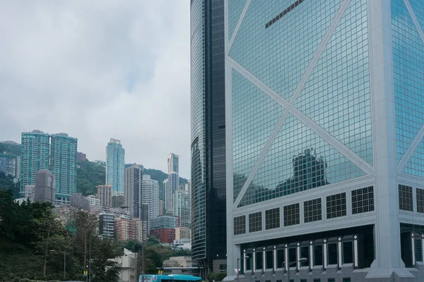 Κίνα Χονγκ Κονγκ Απριλίου 2019 Θέα Των Κατοικιών Υψηλής Ανόδου — Φωτογραφία Αρχείου