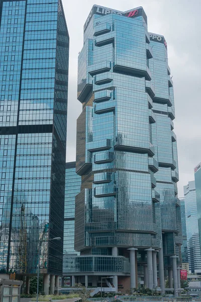 China Hongkong April 2019 Blick Auf Wohnhochhäuser Mit Balkonen Und — Stockfoto